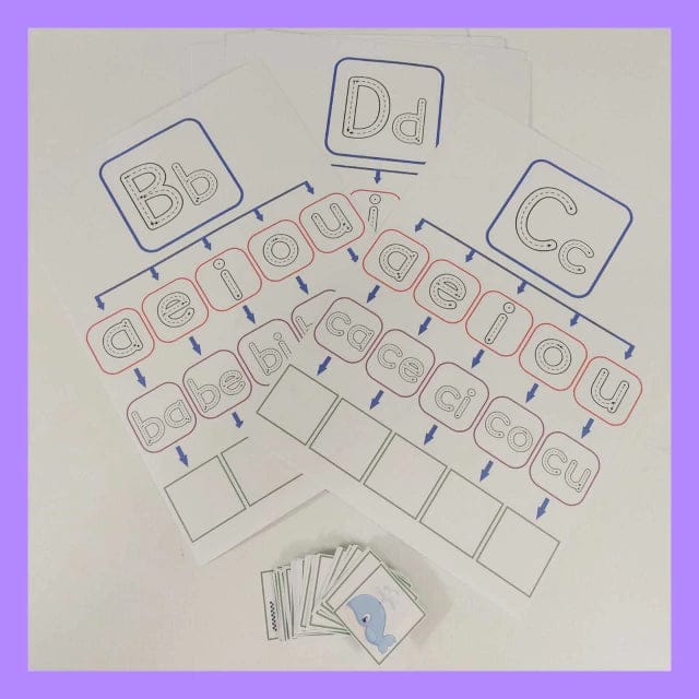 Kit de sílabas super completo!