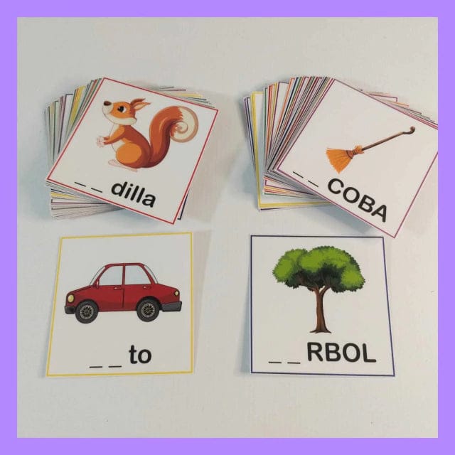 Kit de sílabas super completo!