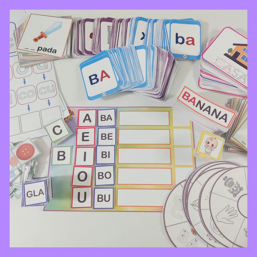 Kit de sílabas super completo!