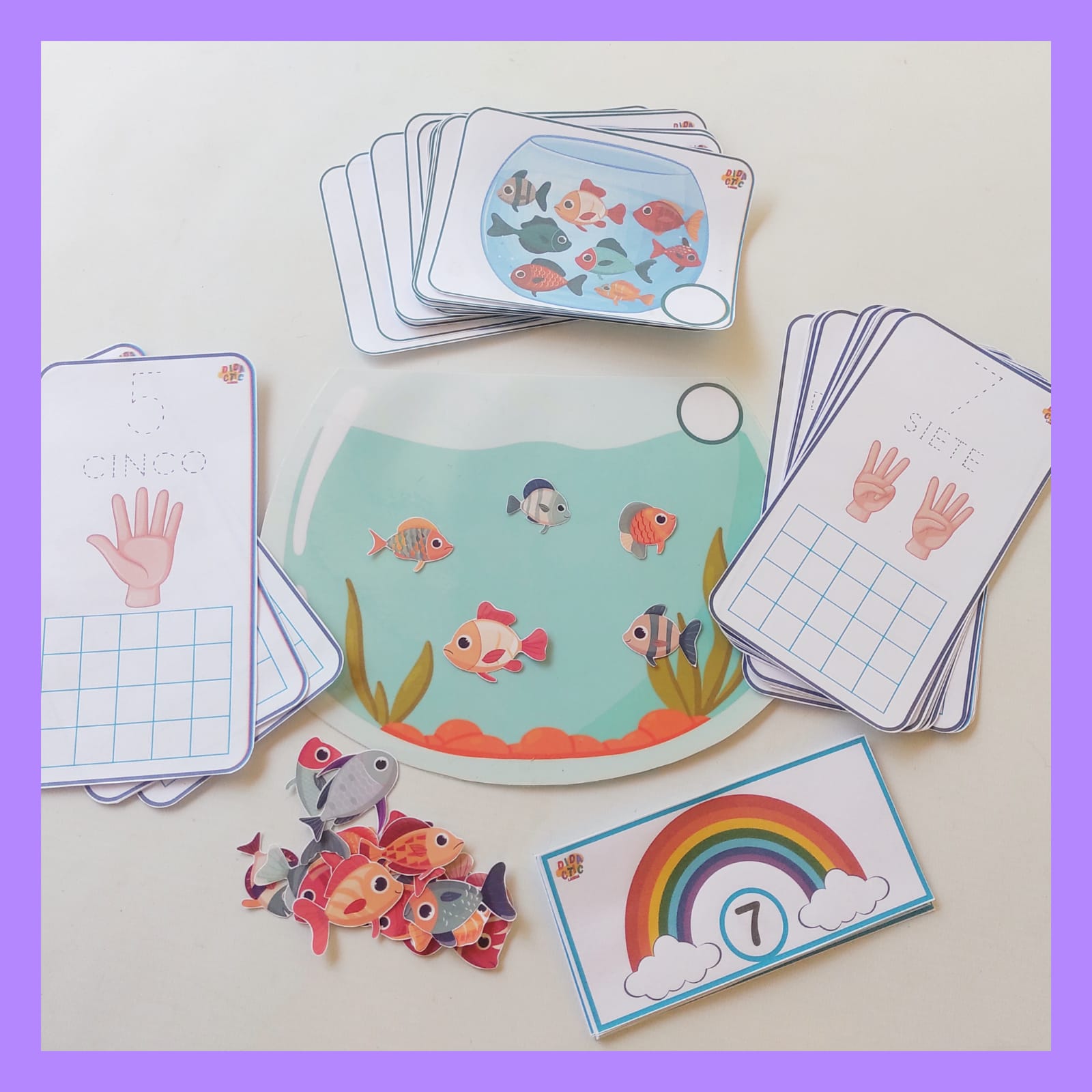 Kit aprendemos y jugamos con los números