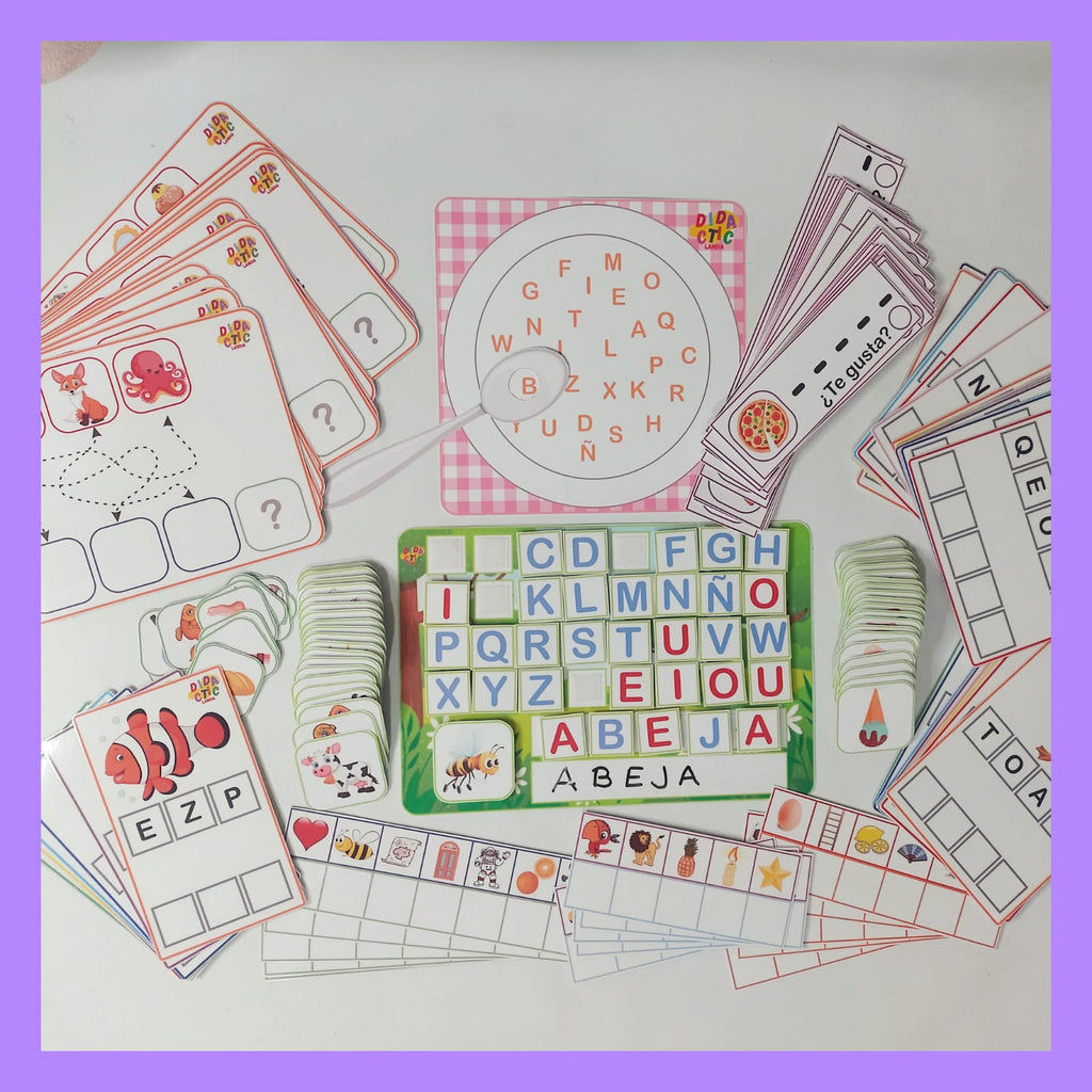 Kit formamos palabra jugando con letras y sonidos