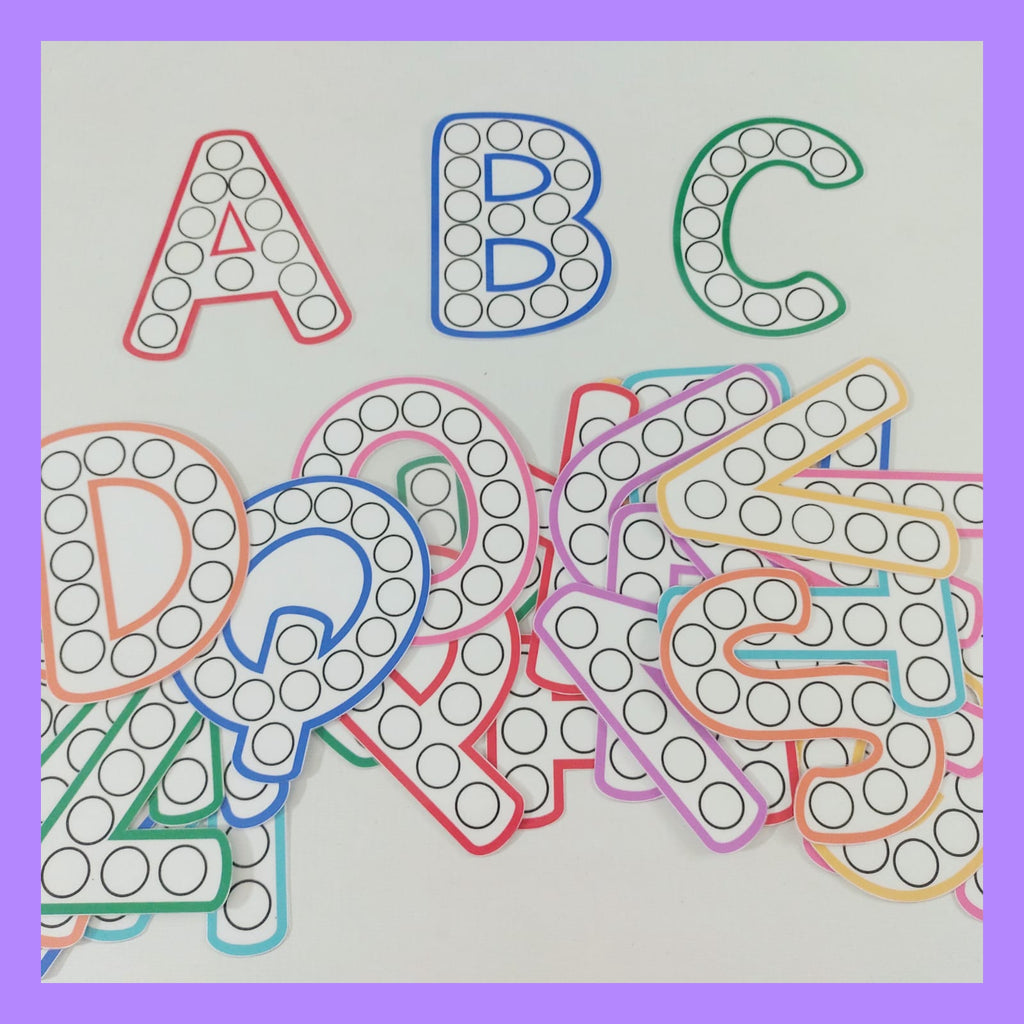 Kit aprendemos las letras (mayúsculas, minúsculas y cursivas)