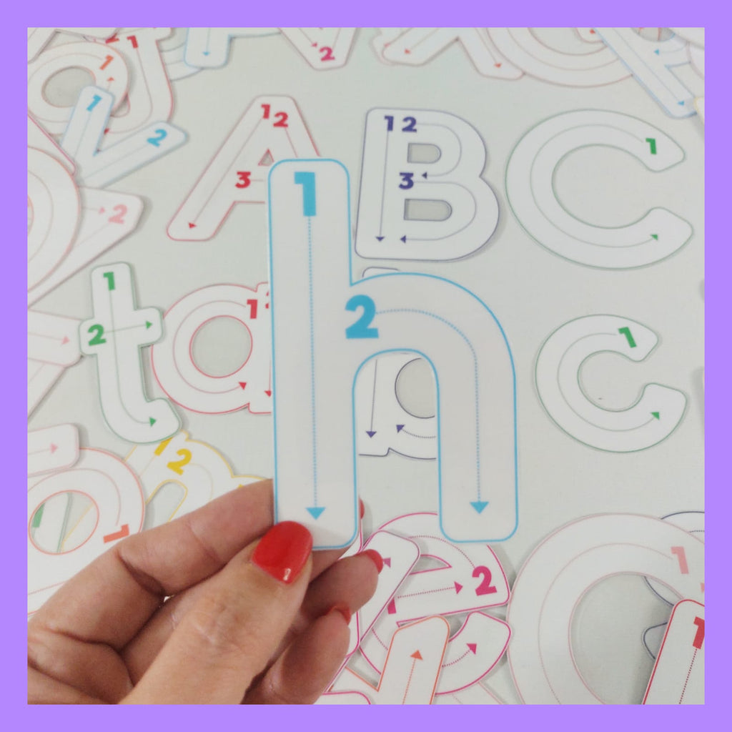 Letras en silueta