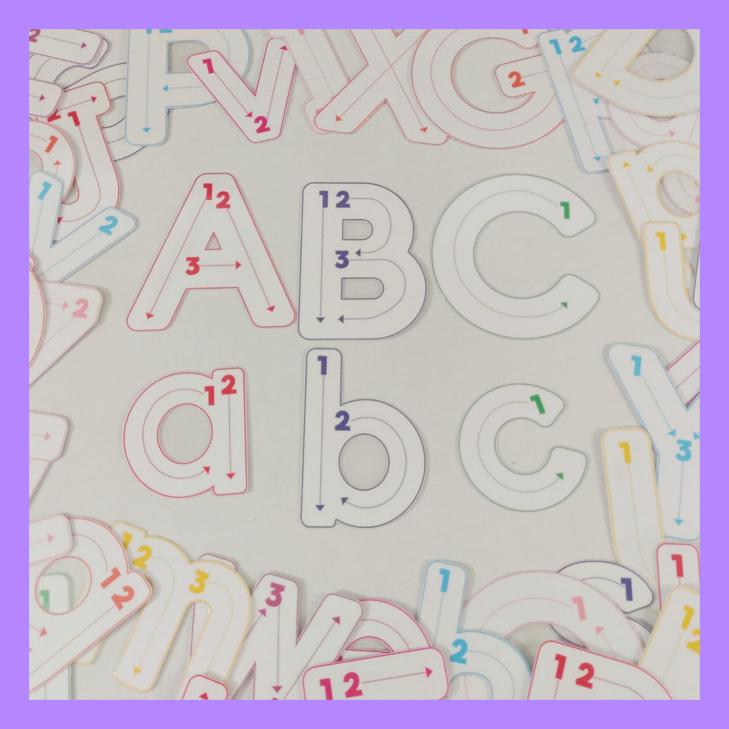 Letras en silueta