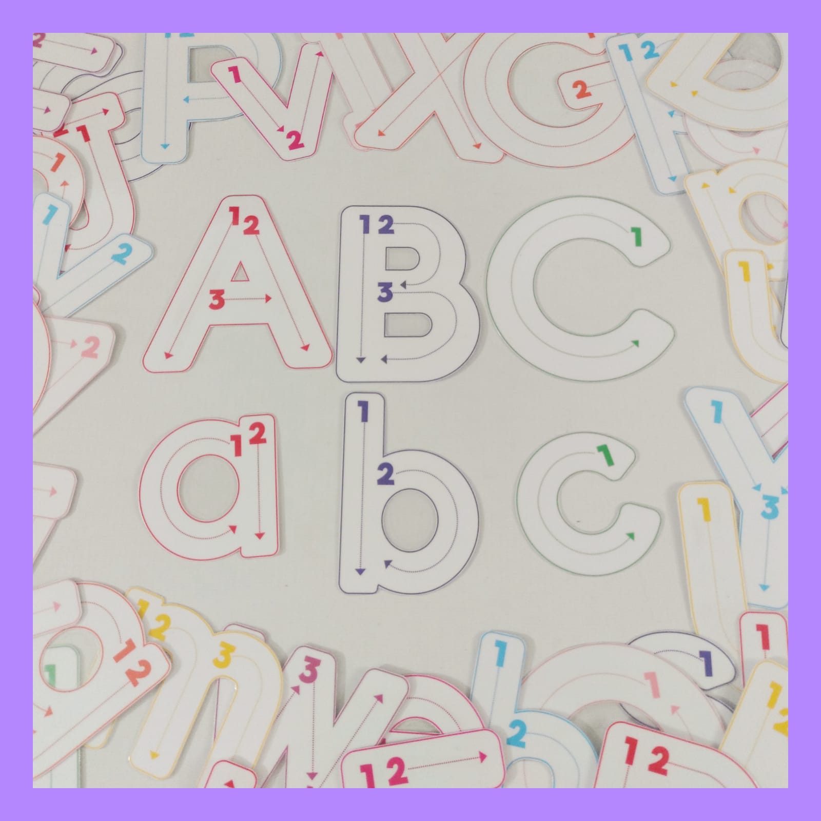 Letras en silueta