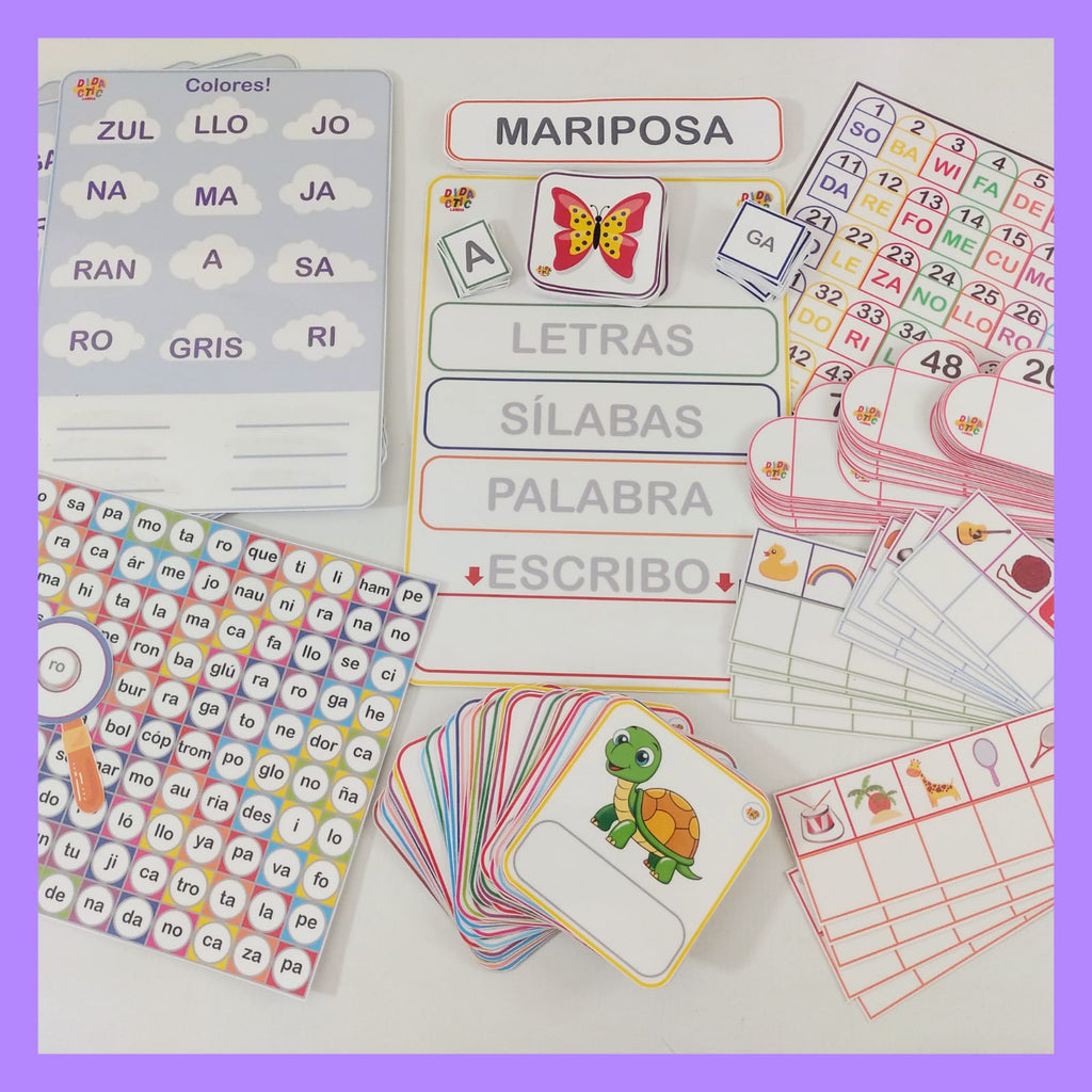 Kit juegos de lectoescritura