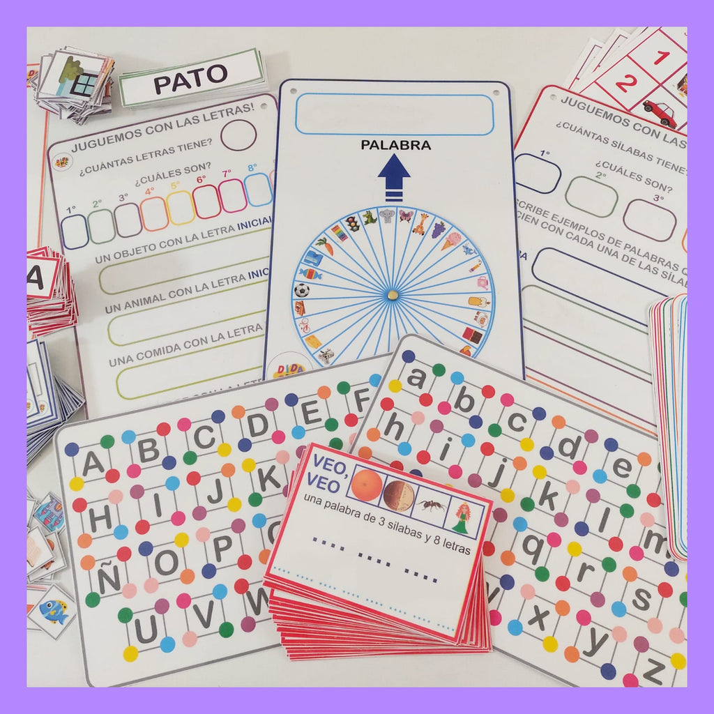 Kit juegos de lectoescritura