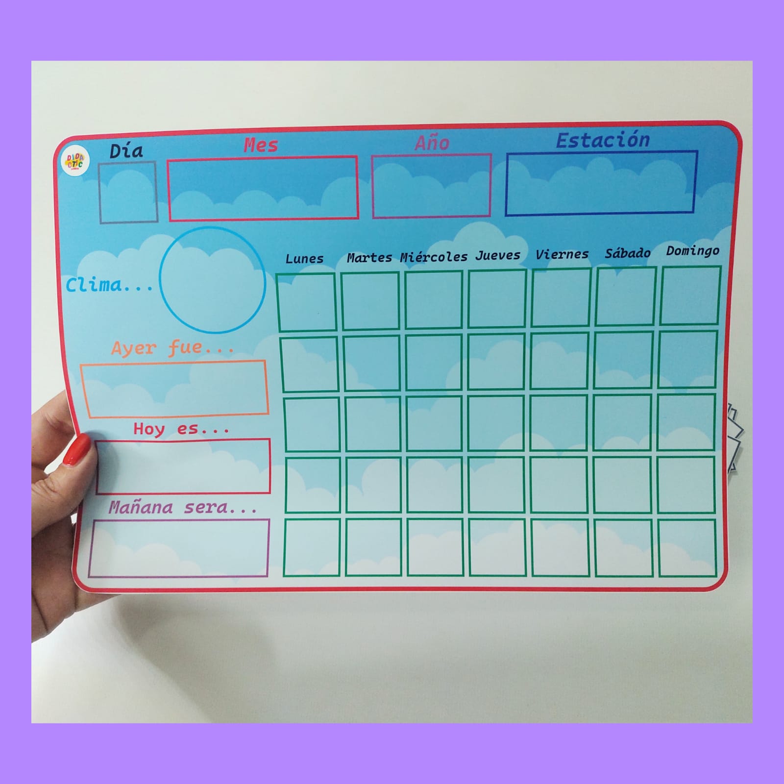 Calendario diario y mensual!