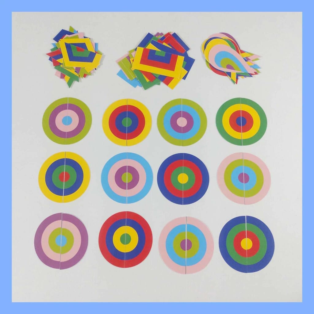 Combina colores y formas