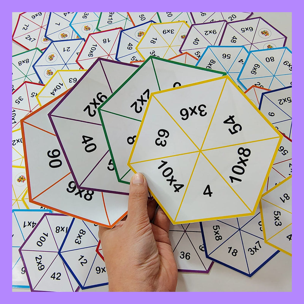 Rompecabezas de las tablas de multiplicar