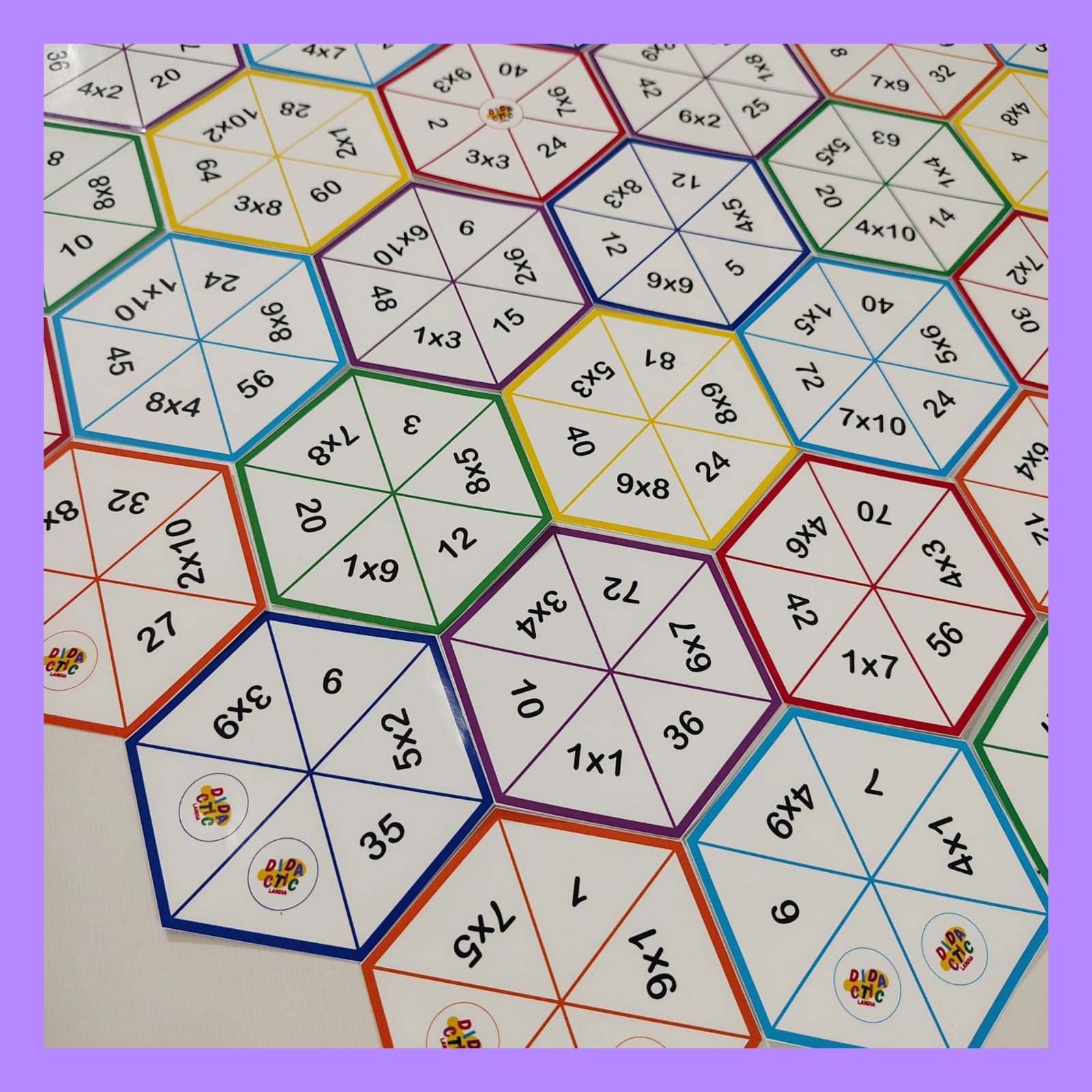 Rompecabezas de las tablas de multiplicar