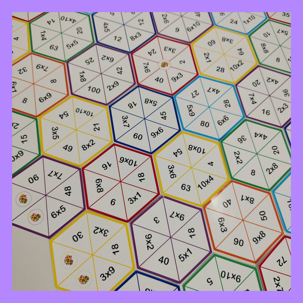 Rompecabezas de las tablas de multiplicar