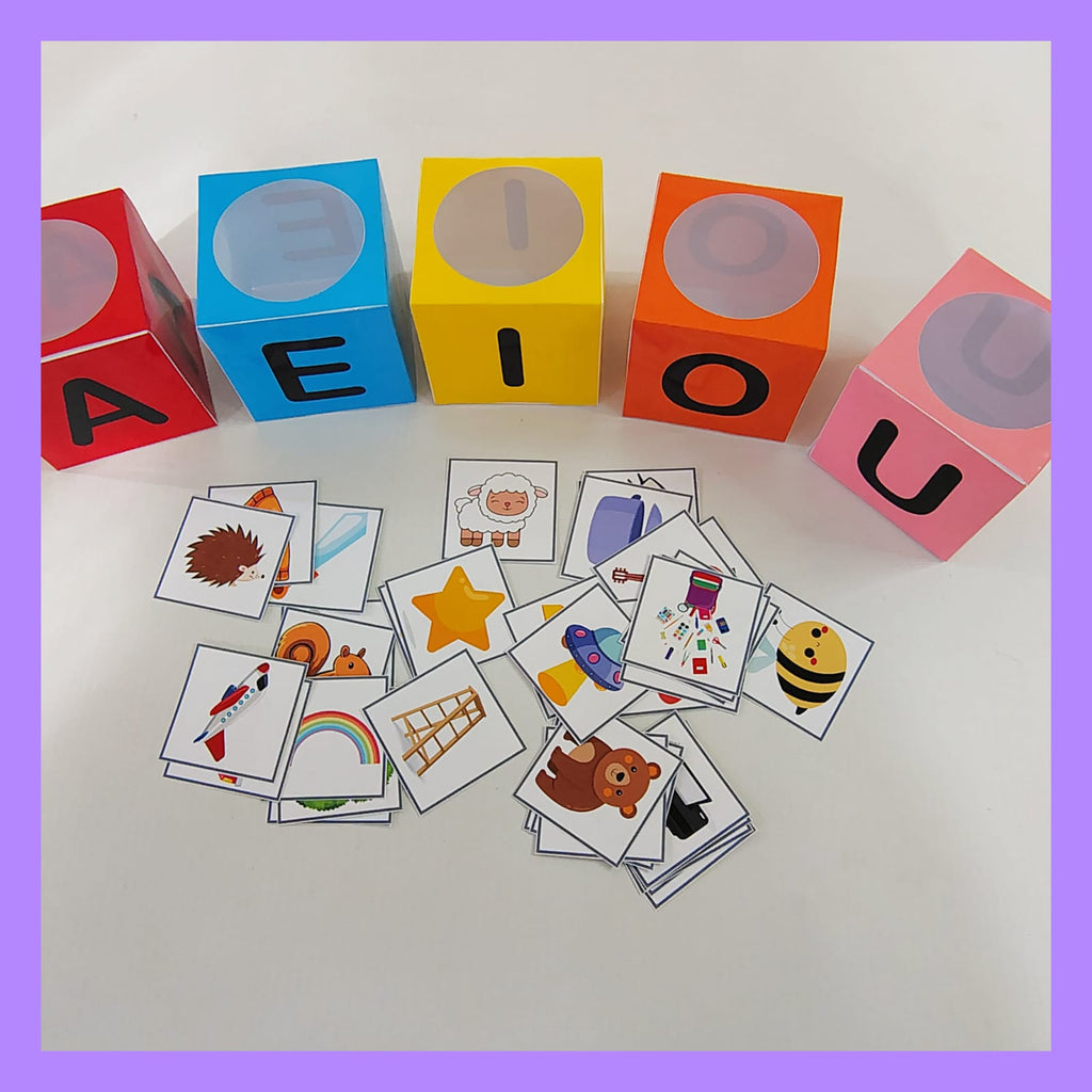 Cubos de vocales