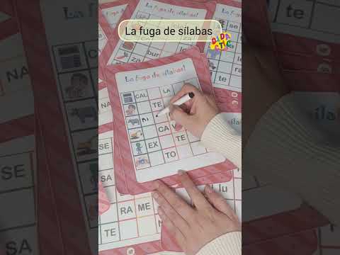 La fuga de sílabas