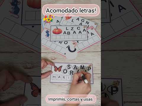 Acomodando letras!