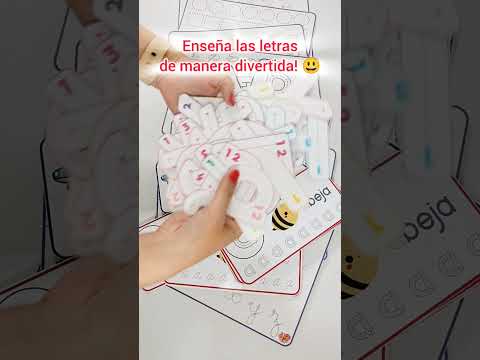 Kit aprendemos las letras (mayúsculas, minúsculas y cursivas)