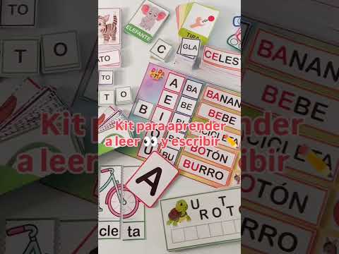 kit aprender a leer y escribir