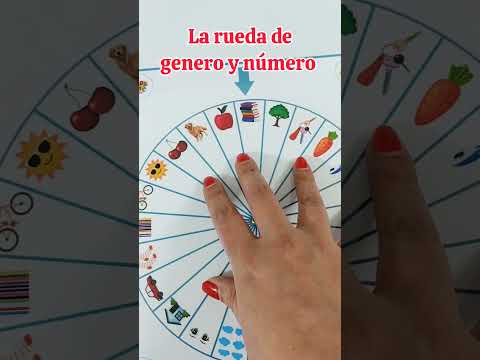 La rueda de genero y número