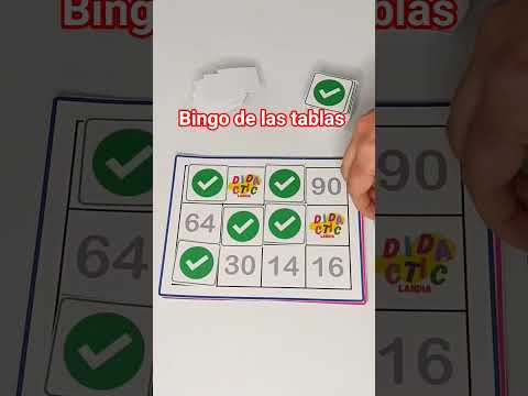 Bingo de las tablas!