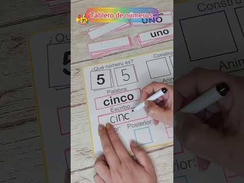 Tablero de números!