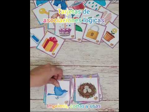 Tarjetas de asociaciones lógicas