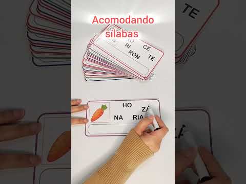 Acomodando sílabas