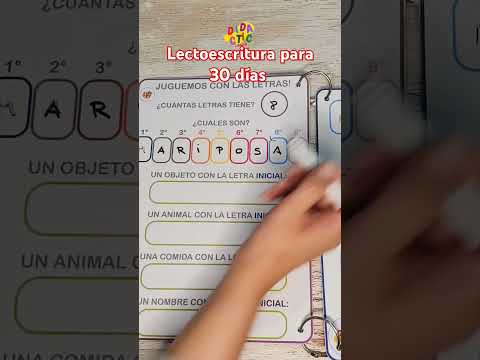 Lectoescritura para 30 días!