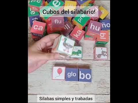 Cubos del silabario!