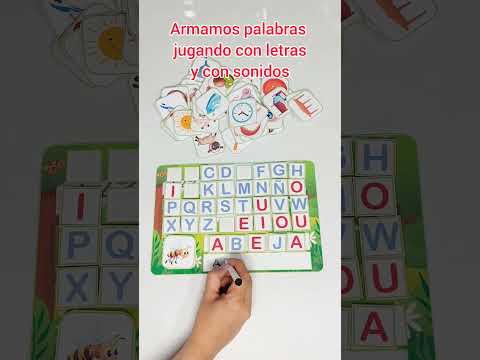 Kit formamos palabra jugando con letras y sonidos