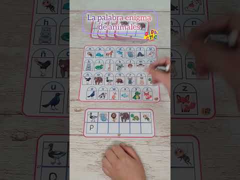 La palabra enigma de animales