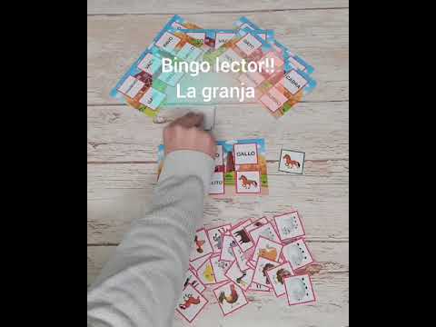 Bingo de la granja lector