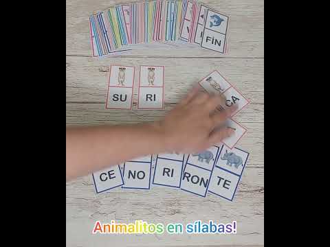 Animalitos en sílabas!