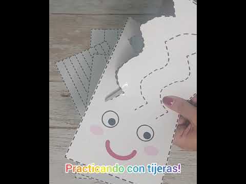 Practica con tijeras!