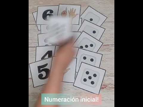 Tarjetas de numeración inicial!