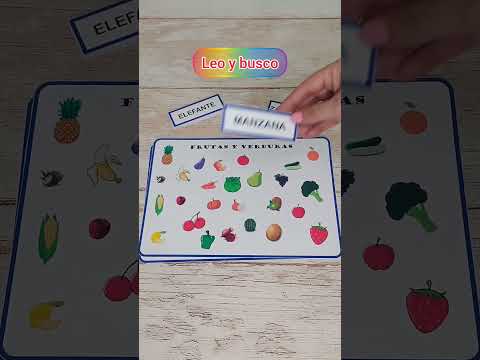 Leo y busco! (animales, frutas y verduras)