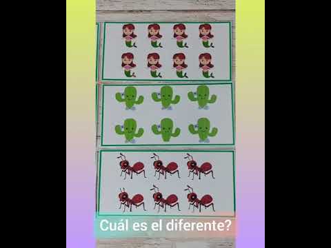¿Cuál es el diferente?