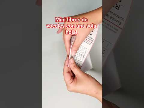 Mini Libros de Vocales