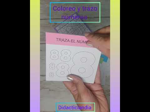 Coloreo y trazo números!