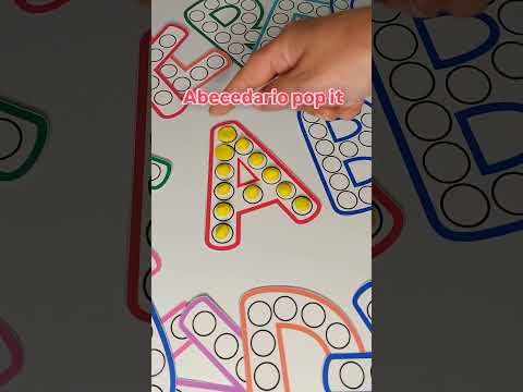 Abecedario Pop It!