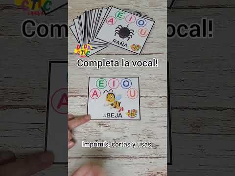 Completa la vocal!
