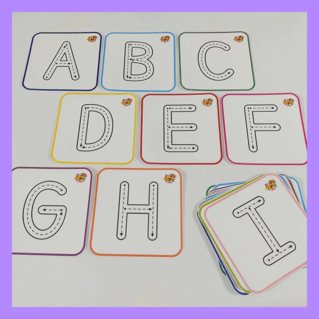 Kit aprendemos las letras (mayúsculas, minúsculas y cursivas)