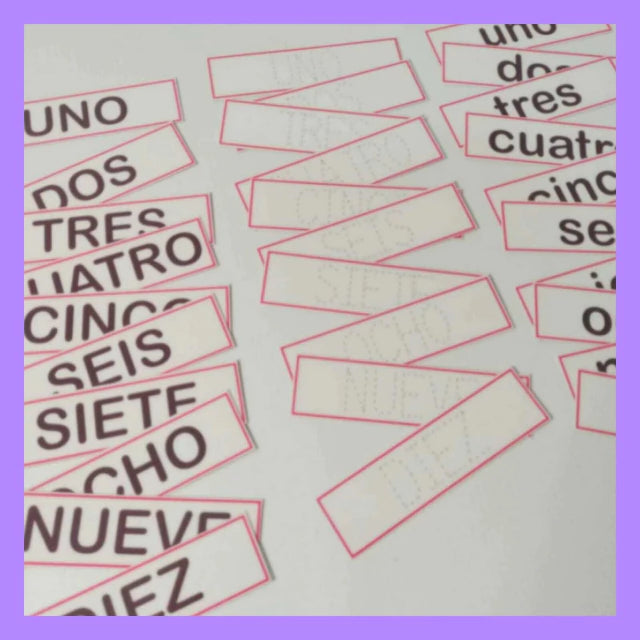 Tablero de números!