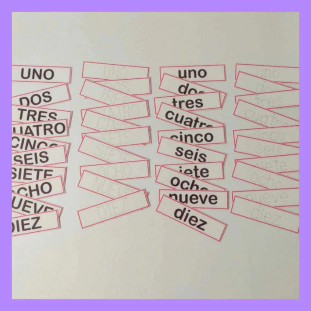 Tablero de números!