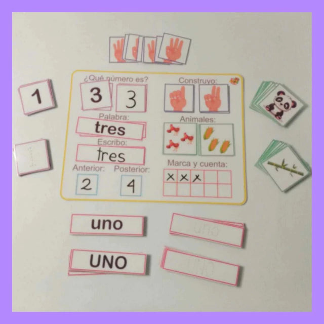 Tablero de números!