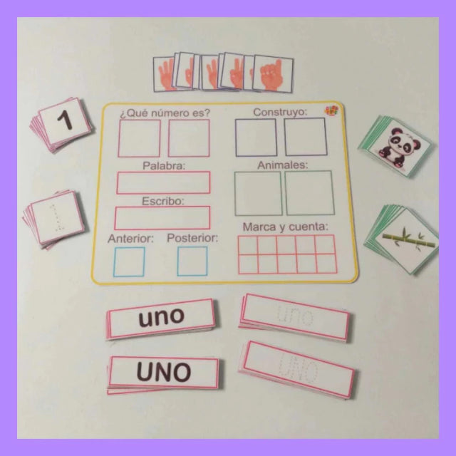 Tablero de números!