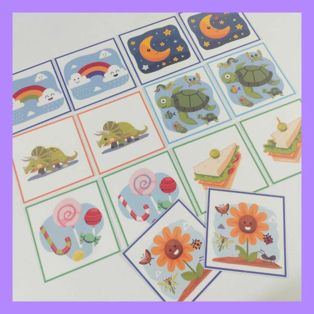 Tarjetas de diferencias