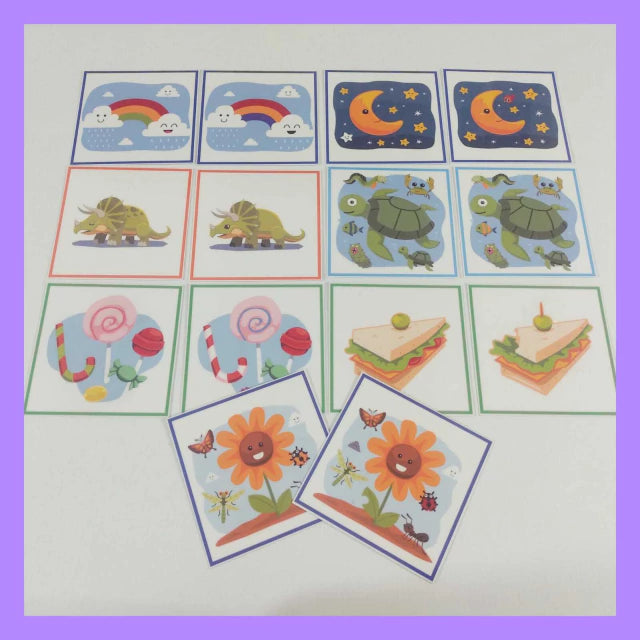 Tarjetas de diferencias