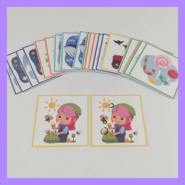 Tarjetas de diferencias