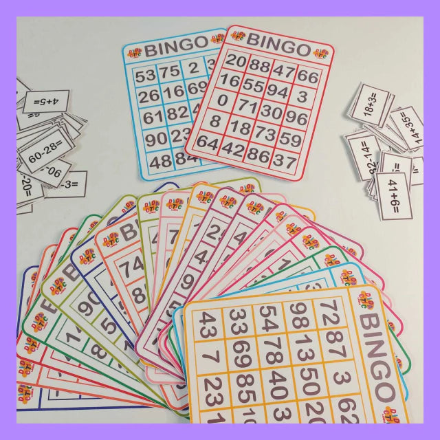 Bingo de + y -