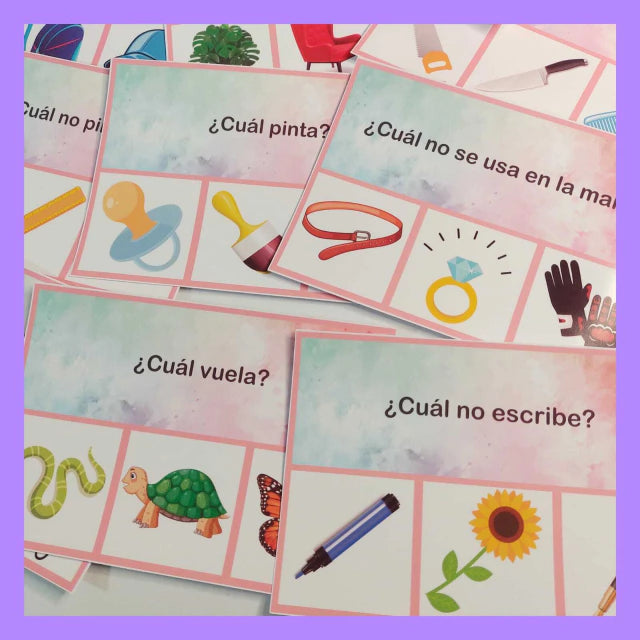 Preguntas en + y -